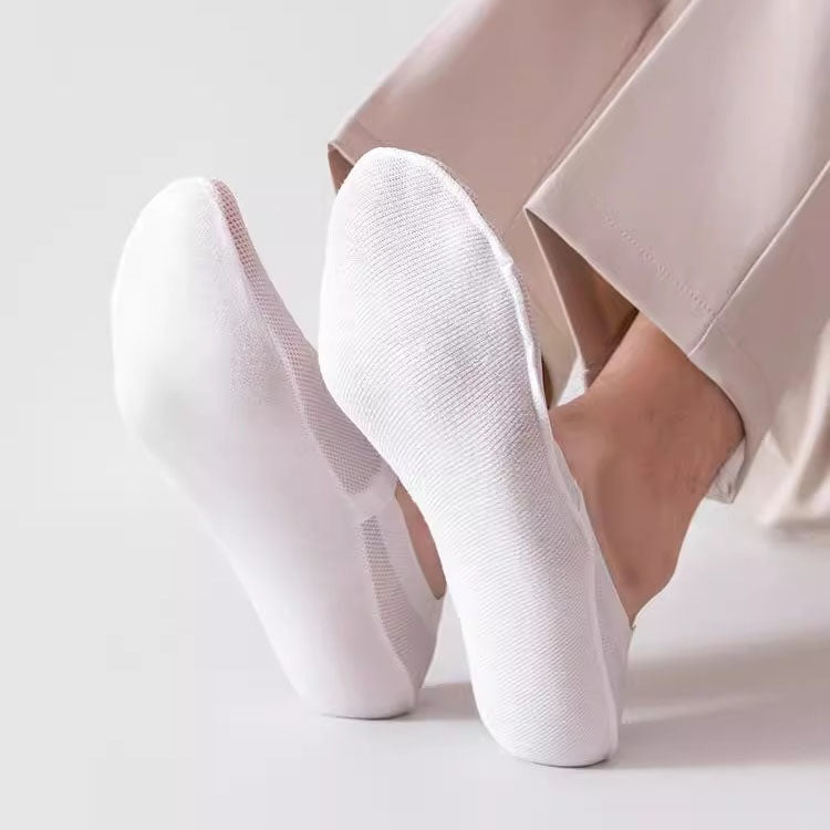 Chaussettes invisibles Enzo en maille de coton