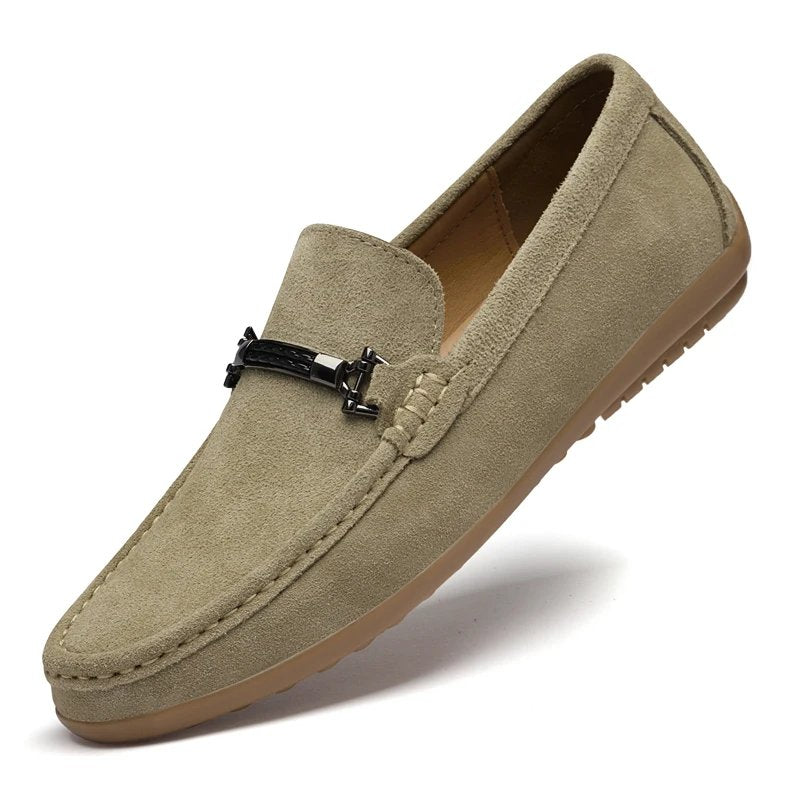 Renato Leder-Loafer mit Besatz