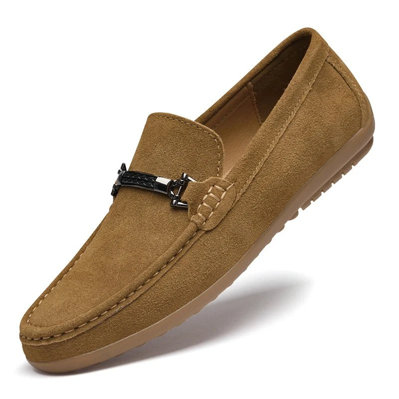 Renato Leder-Loafer mit Besatz