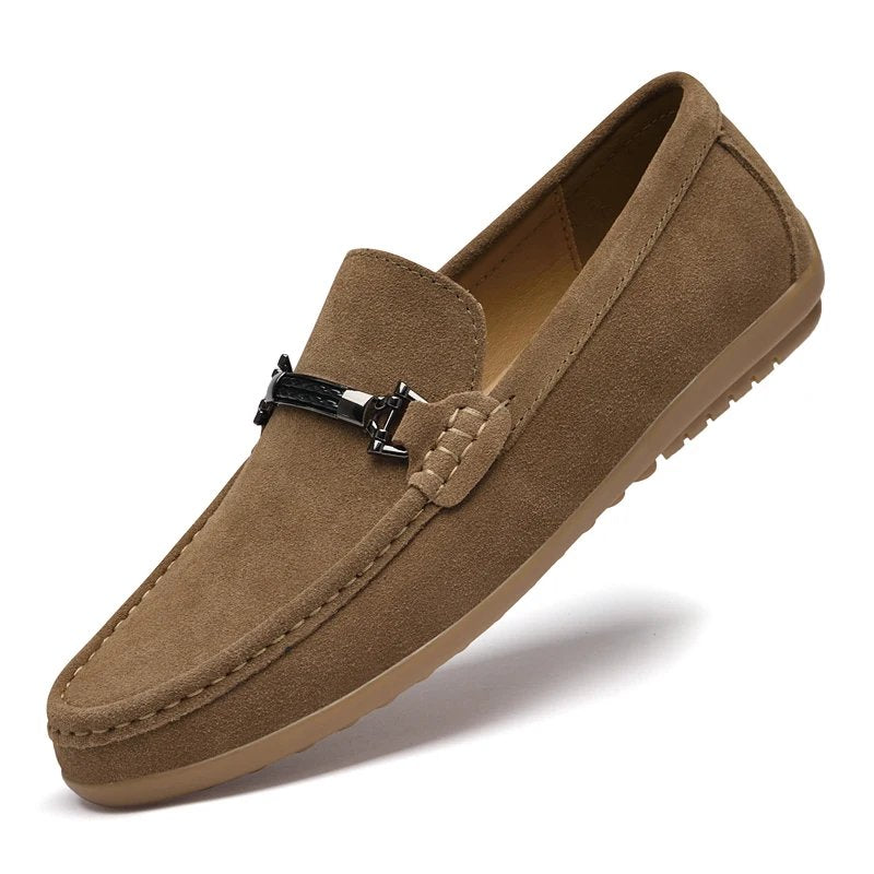 Renato Leder-Loafer mit Besatz