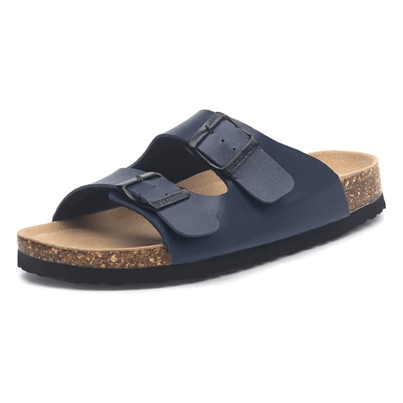 Maibulun Leather Sandal - Blue